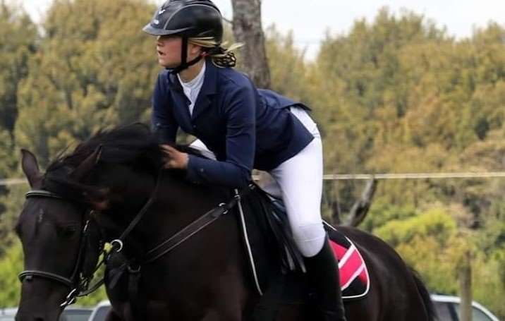 Teenager jumps to victory