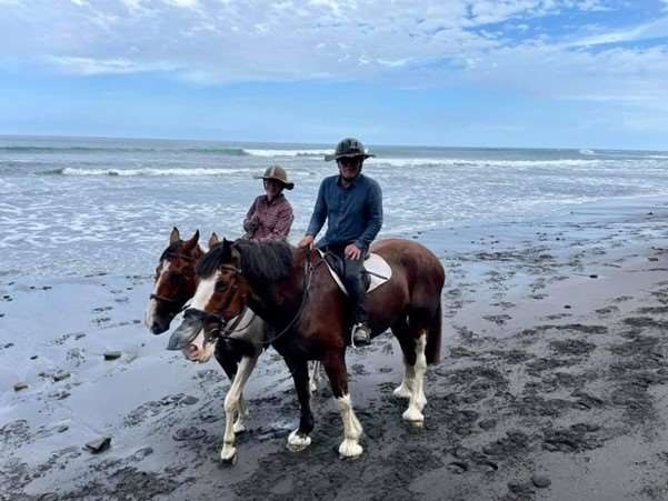 Horses, riders brave scary situations