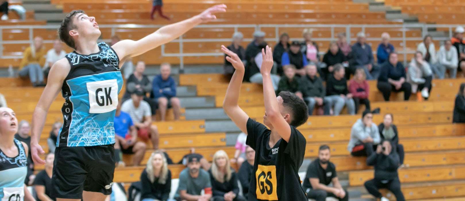 Boys go head-to-head in premier netball