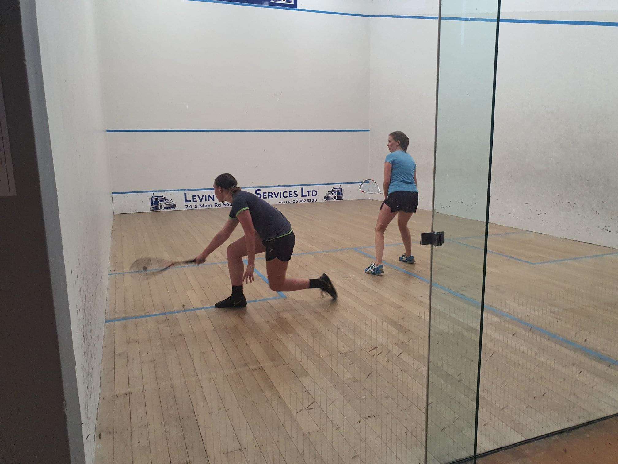 Over 100 squash players come to town