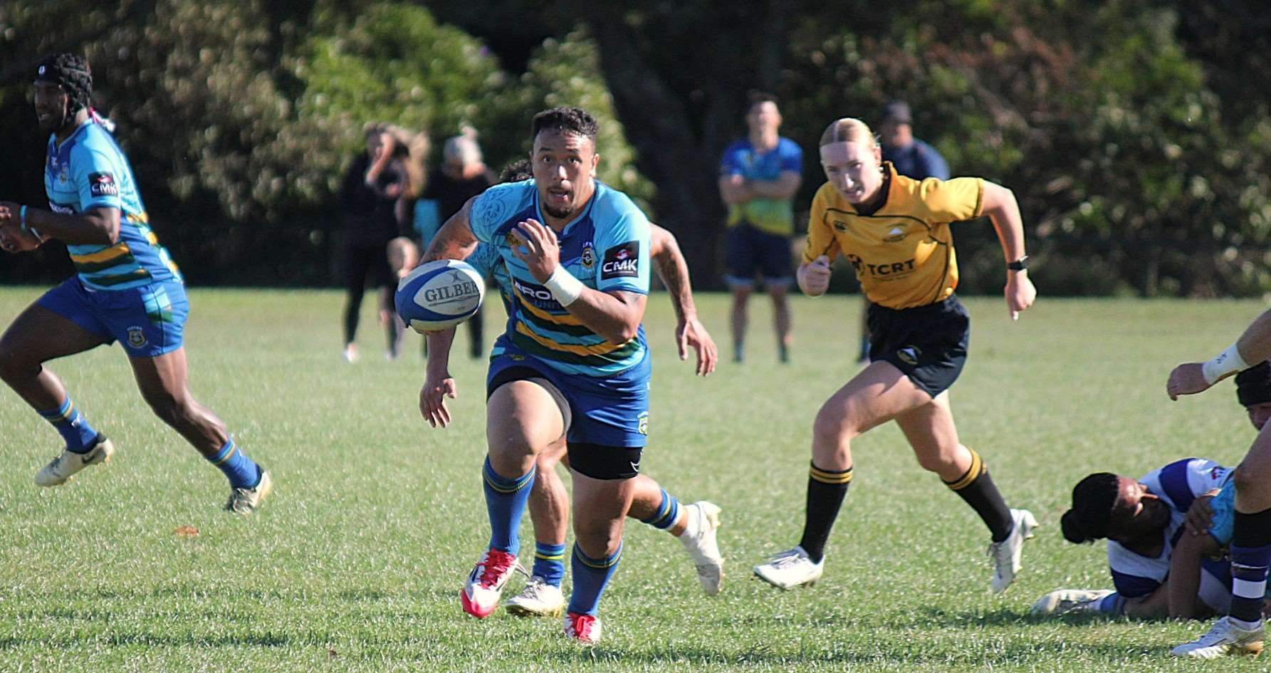Rugby: Defending champs upset competition leaders