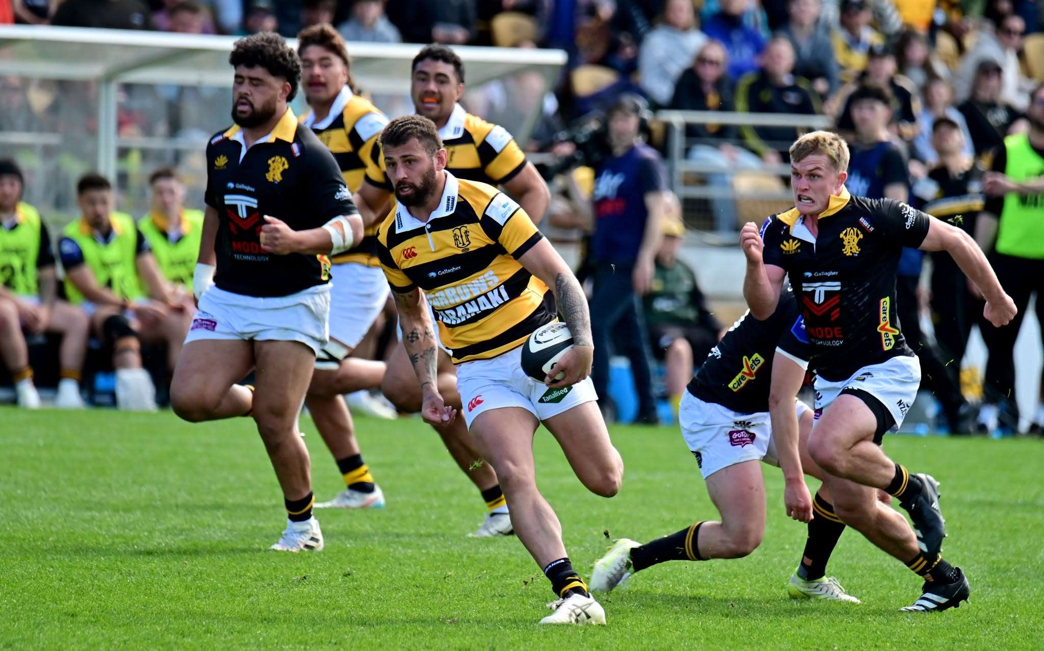 Rugby: Taranaki storm into NPC quarter finals 